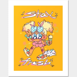 Stay Fresh ~ Posters and Art